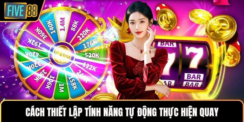 Cách thiết lập tính năng tự động thực hiện quay