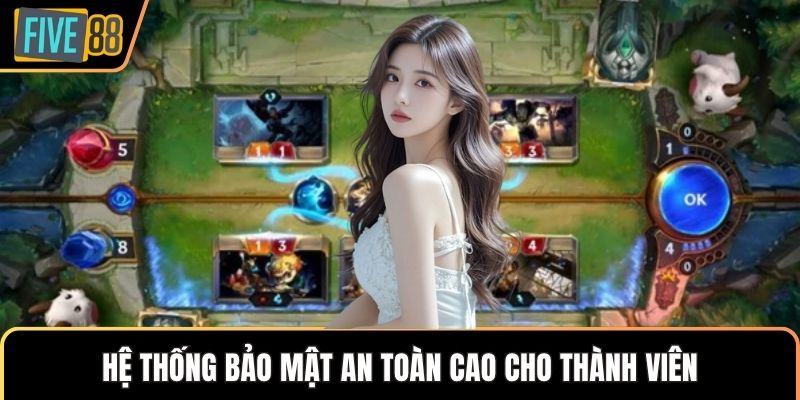 Hệ thống bảo mật an toàn cao cho thành viên