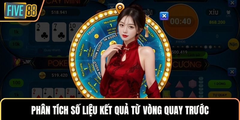 Phân tích số liệu kết quả từ vòng quay trước